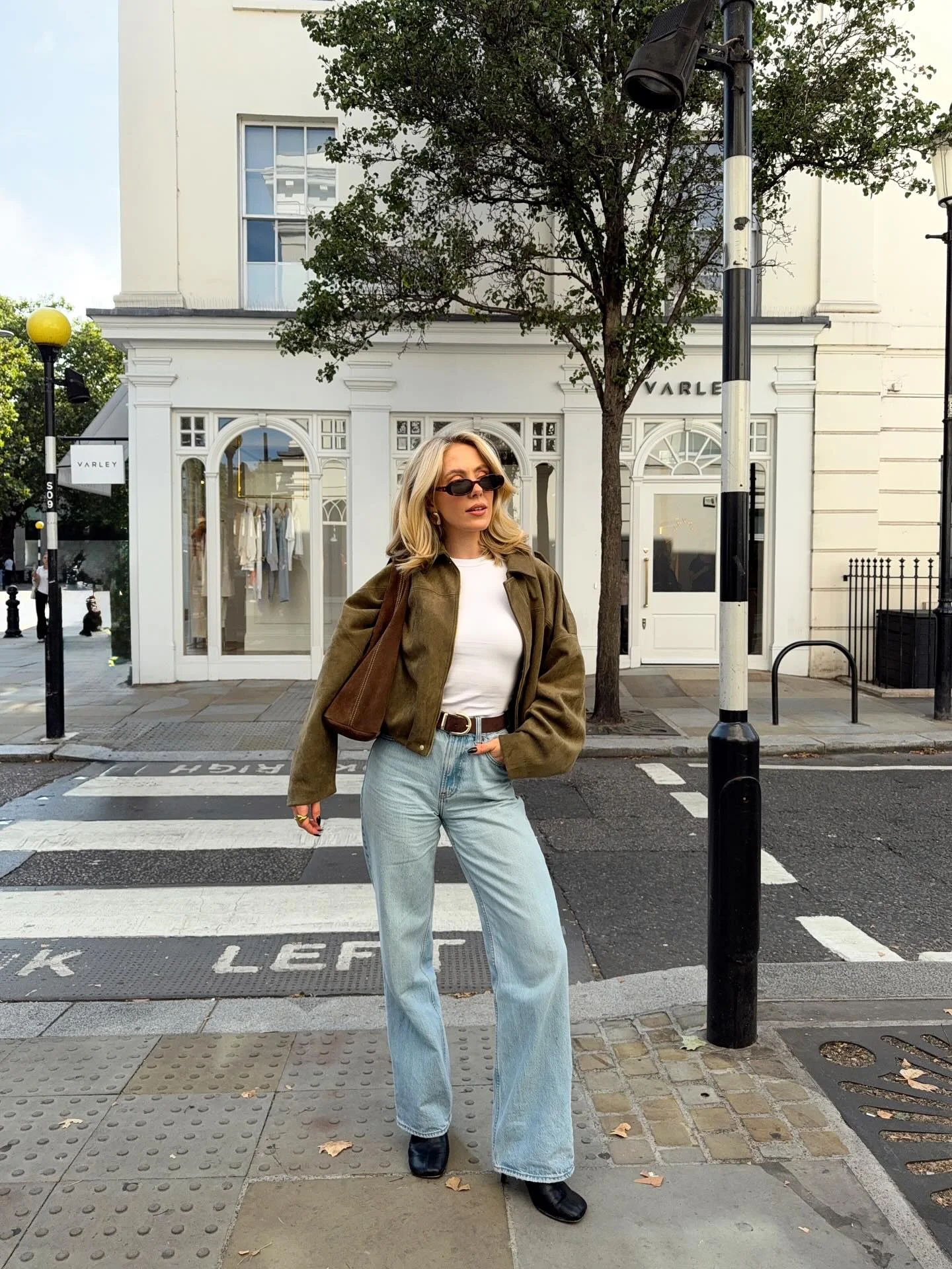 fall outfits with jeans 2026 Olive Outerwear And Relaxed Weekend Denim