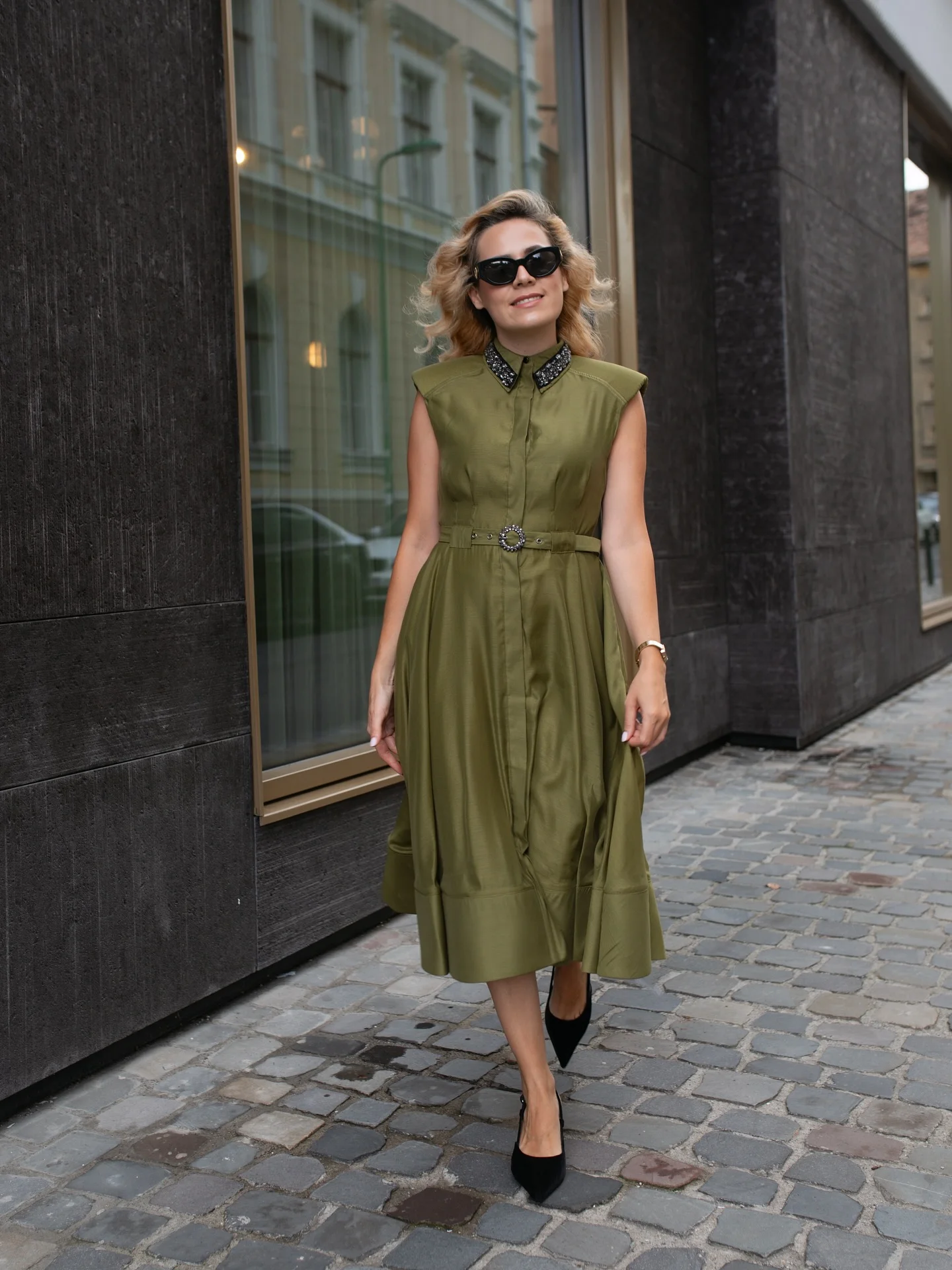 fall wedding guest dress 2026 Olive Green Refinement For Modern Autumn Weddings