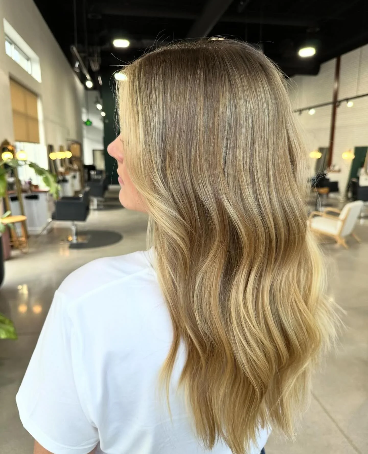 july hair color ideas Honey Beige Balayage With Natural Summer Glow