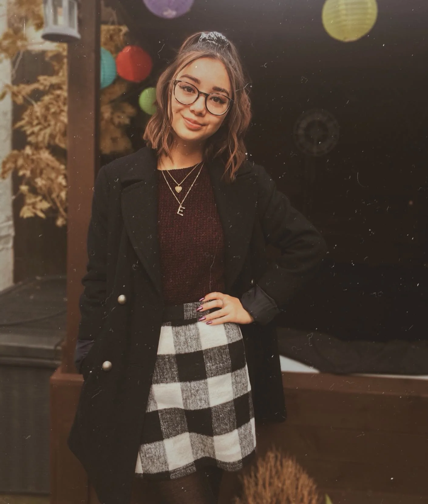 fall outfits for college students casual 2026 Classy Checkered Skirt Styling For Cozy Fall Evenings