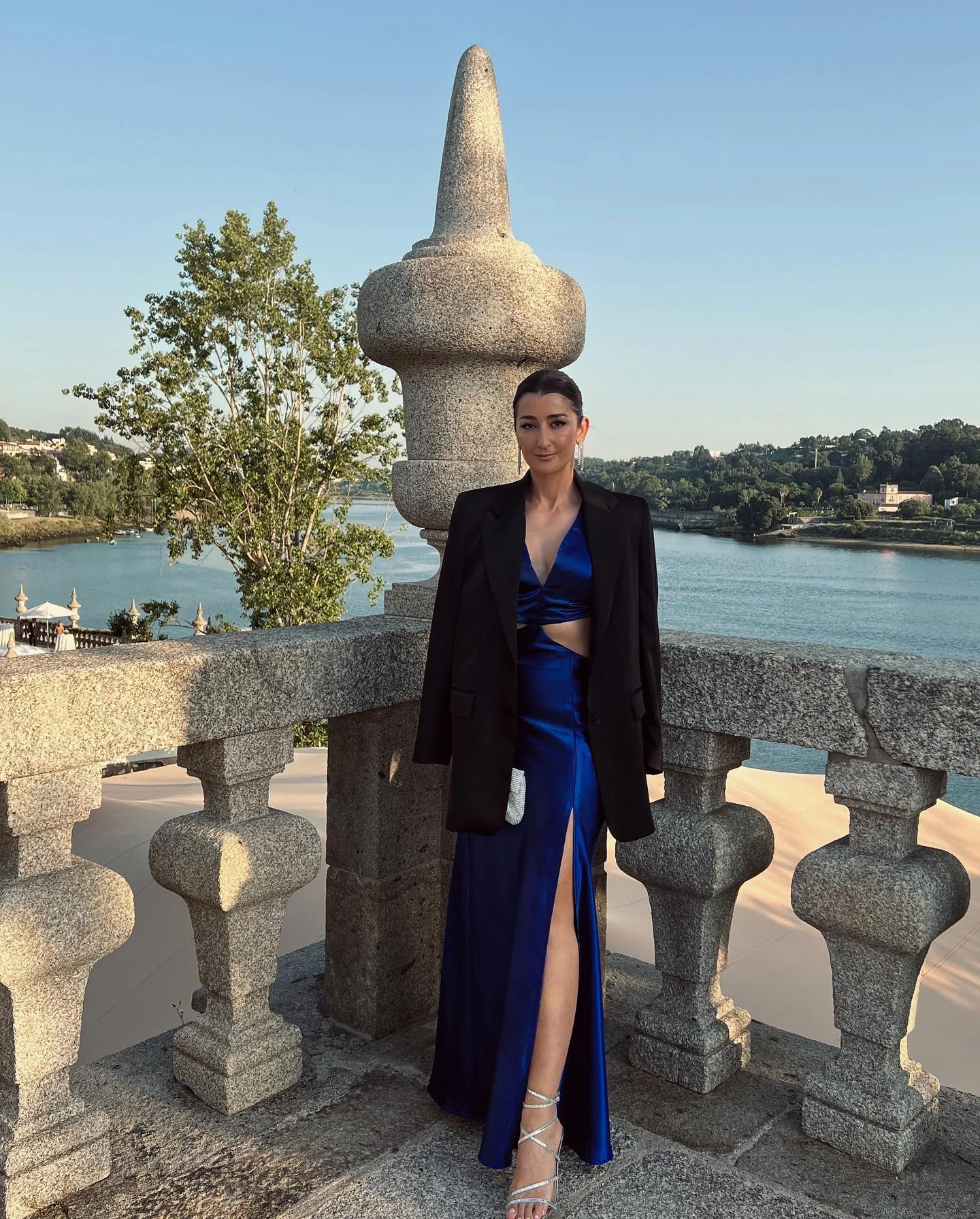 fall wedding guest dress 2026 Midnight Blue Glamour For Black Tie Autumn Events