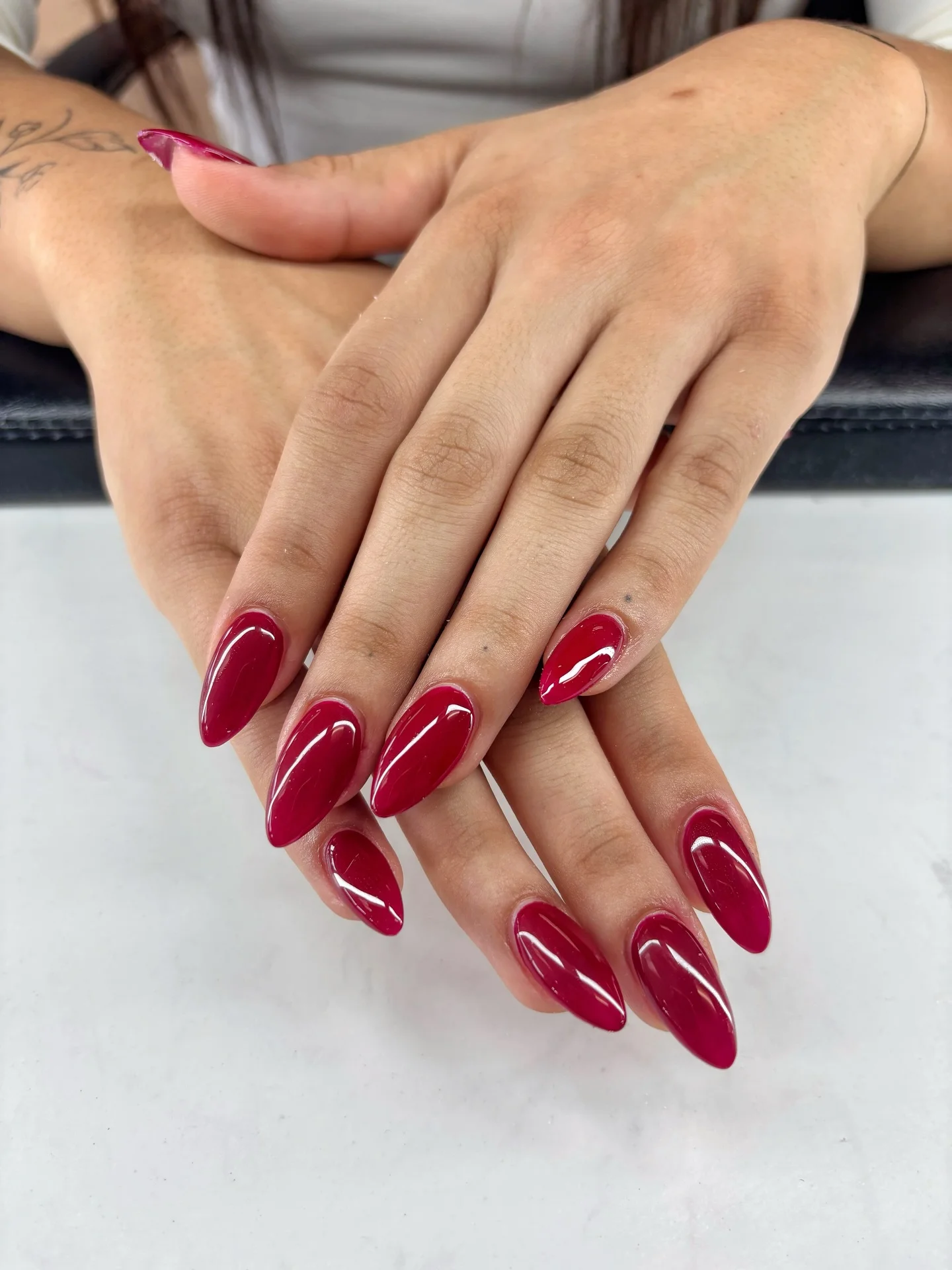 july nail colors ideas 2026 Glossy Cherry Red Nails That Never Go Out Of Style