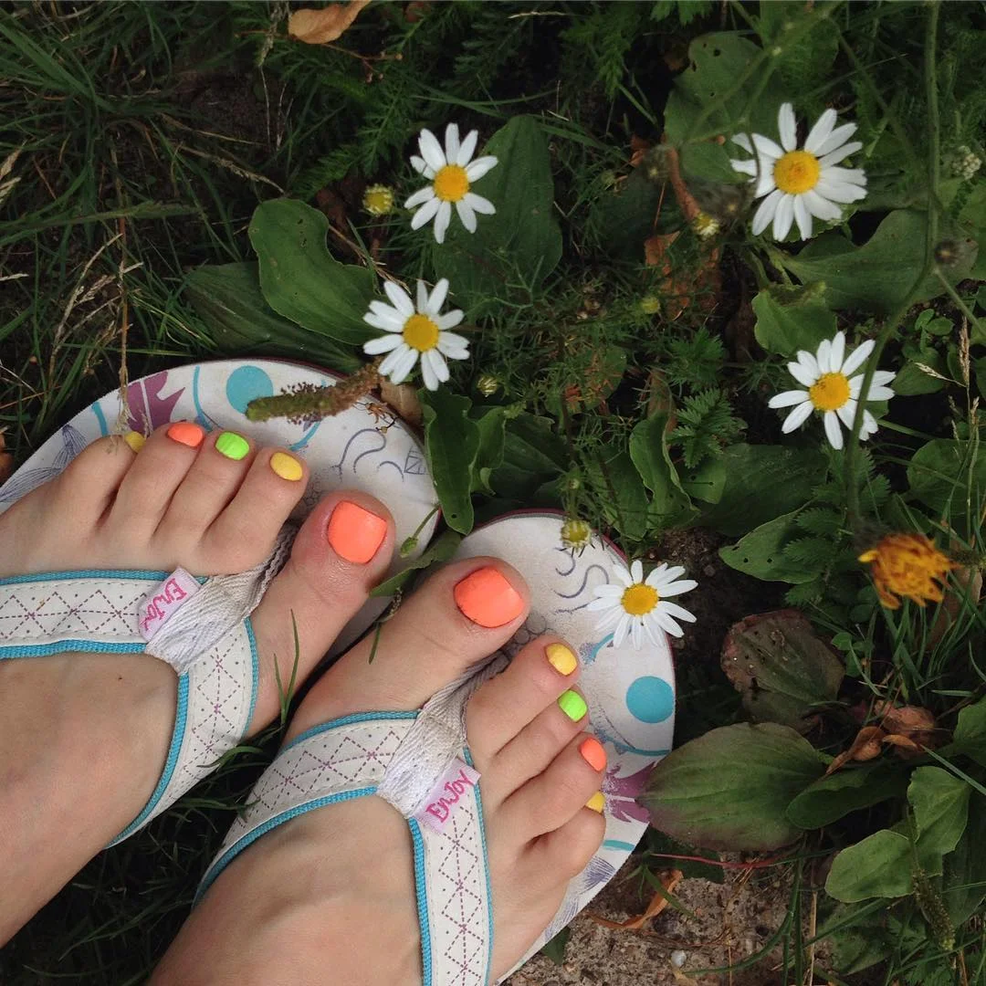 june pedicure ideas 2026 Rainbow Sorbet Toes For Peak Summer Fun