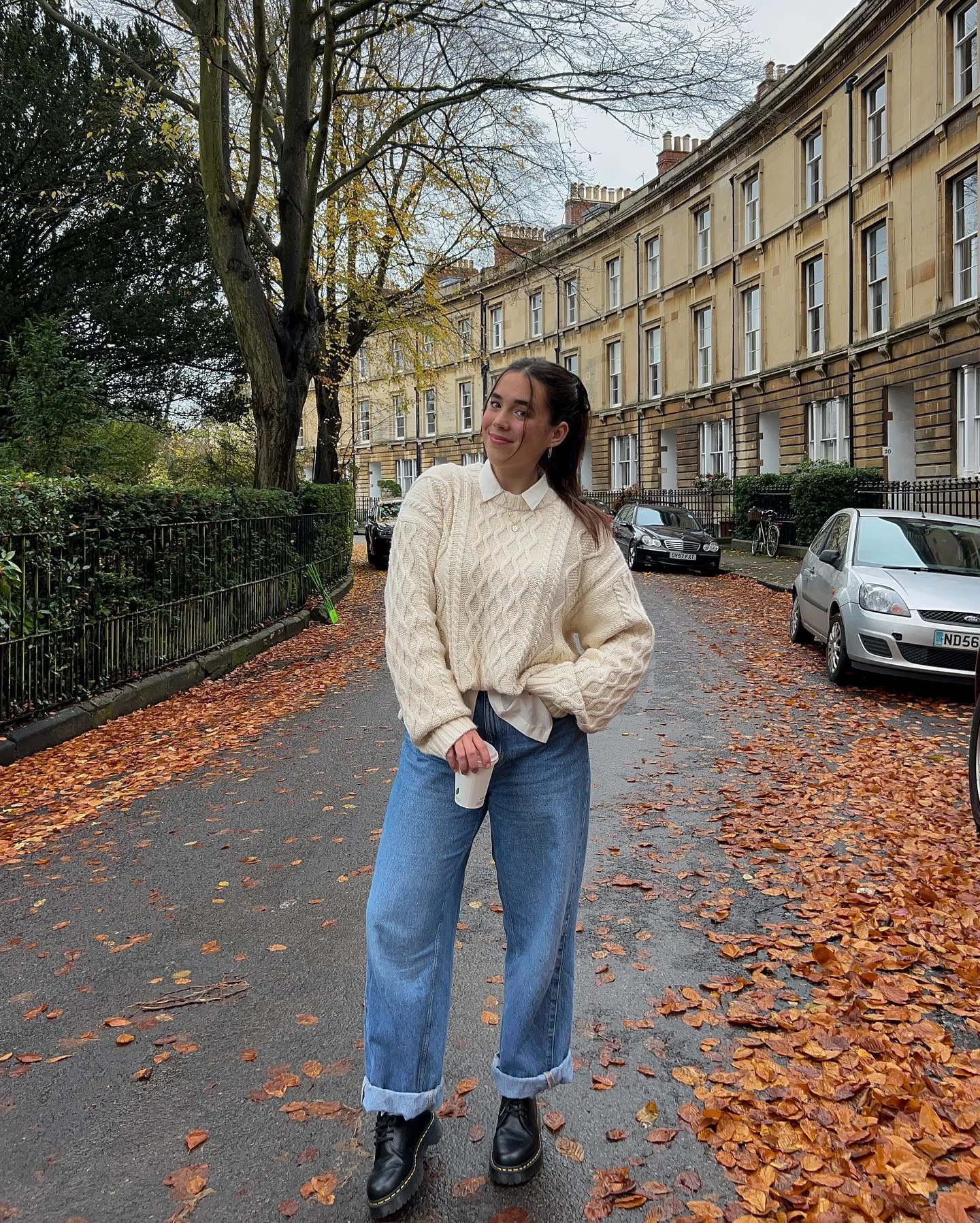 back to school outfits 2026 Classic Knitwear And Denim For Everyday Campus Style