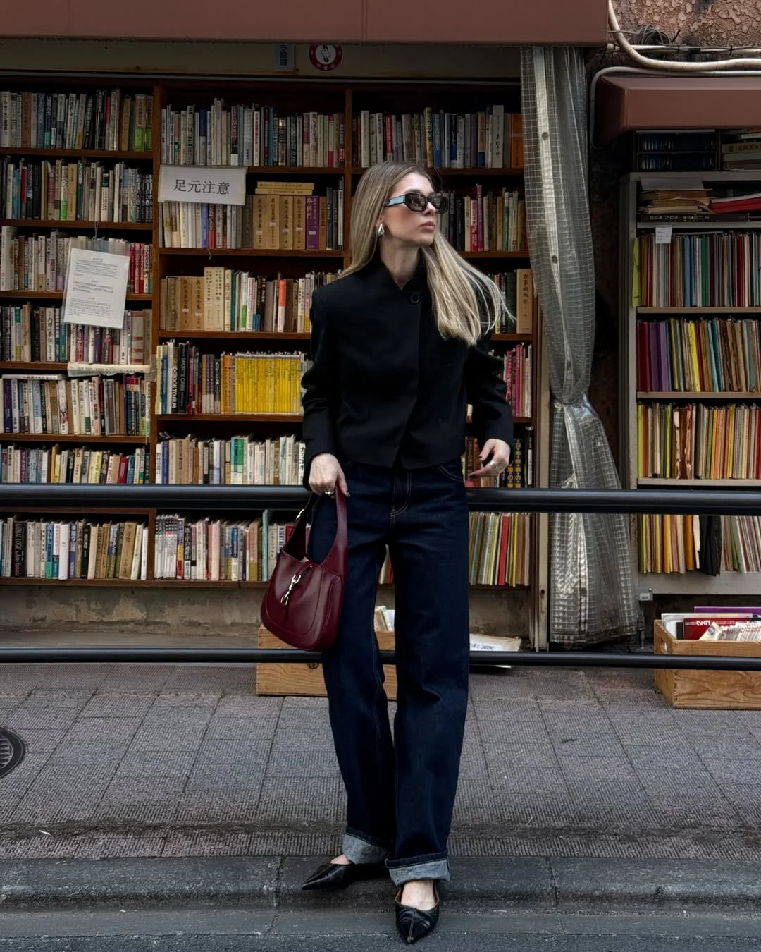 fall business casual outfits for women 2026 Dark Denim And Sharp Minimalism For The Office