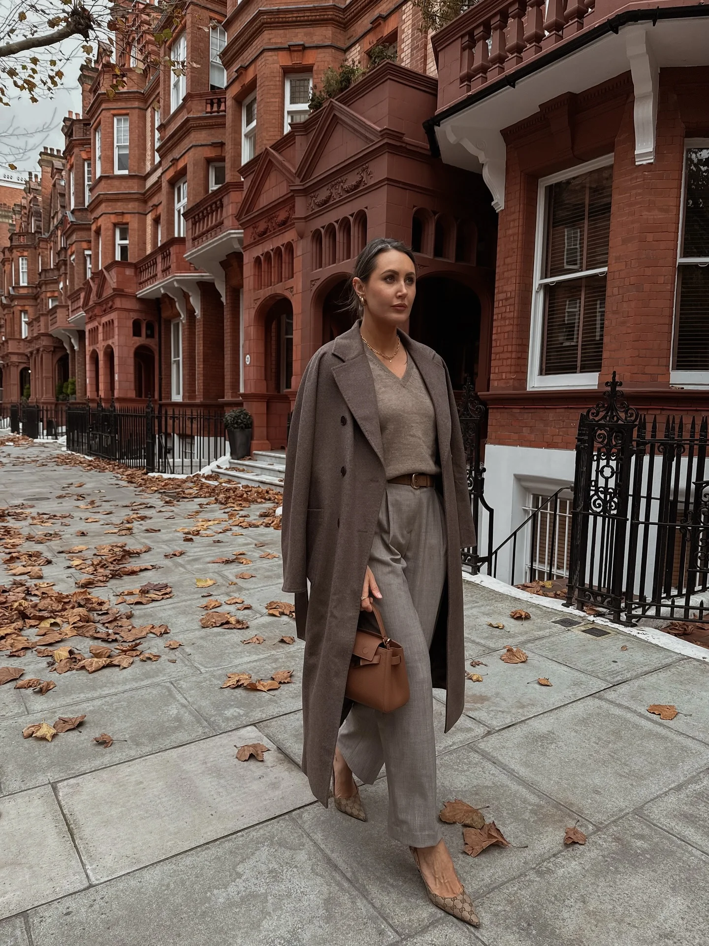 fall office outfits for women 2026 Monochromatic Neutrals That Never Go Out Of Style