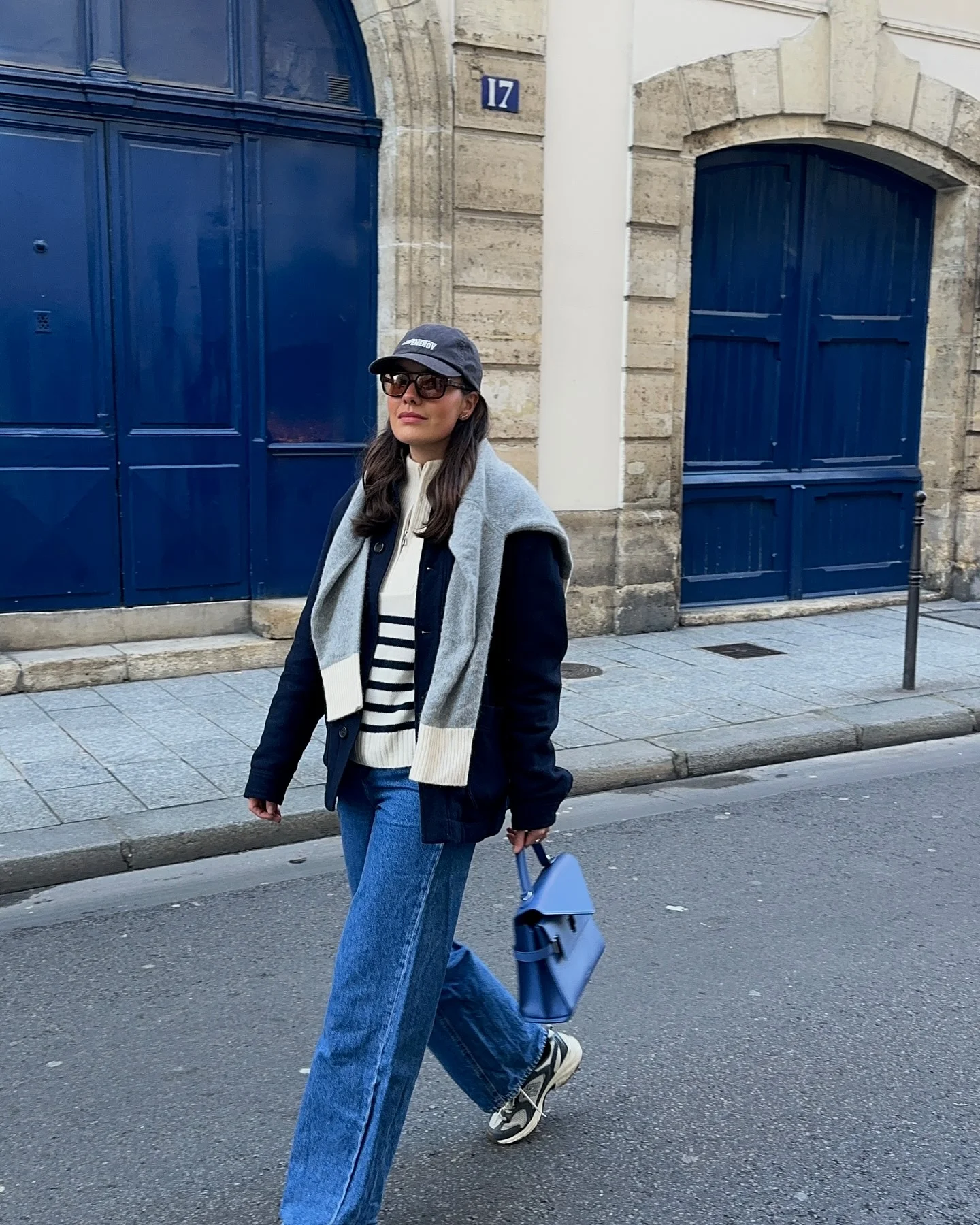 fall outfits with sneakers 2026 Classic French Girl Layers With Modern Street Style Energy