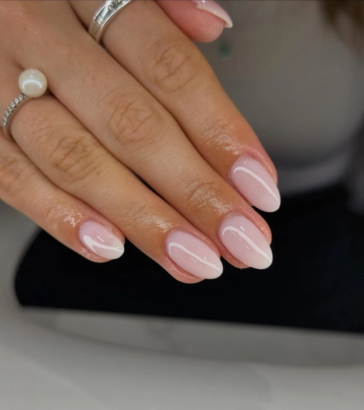 plain summer nails 2026 Milky White Minimalism With Modern French Details