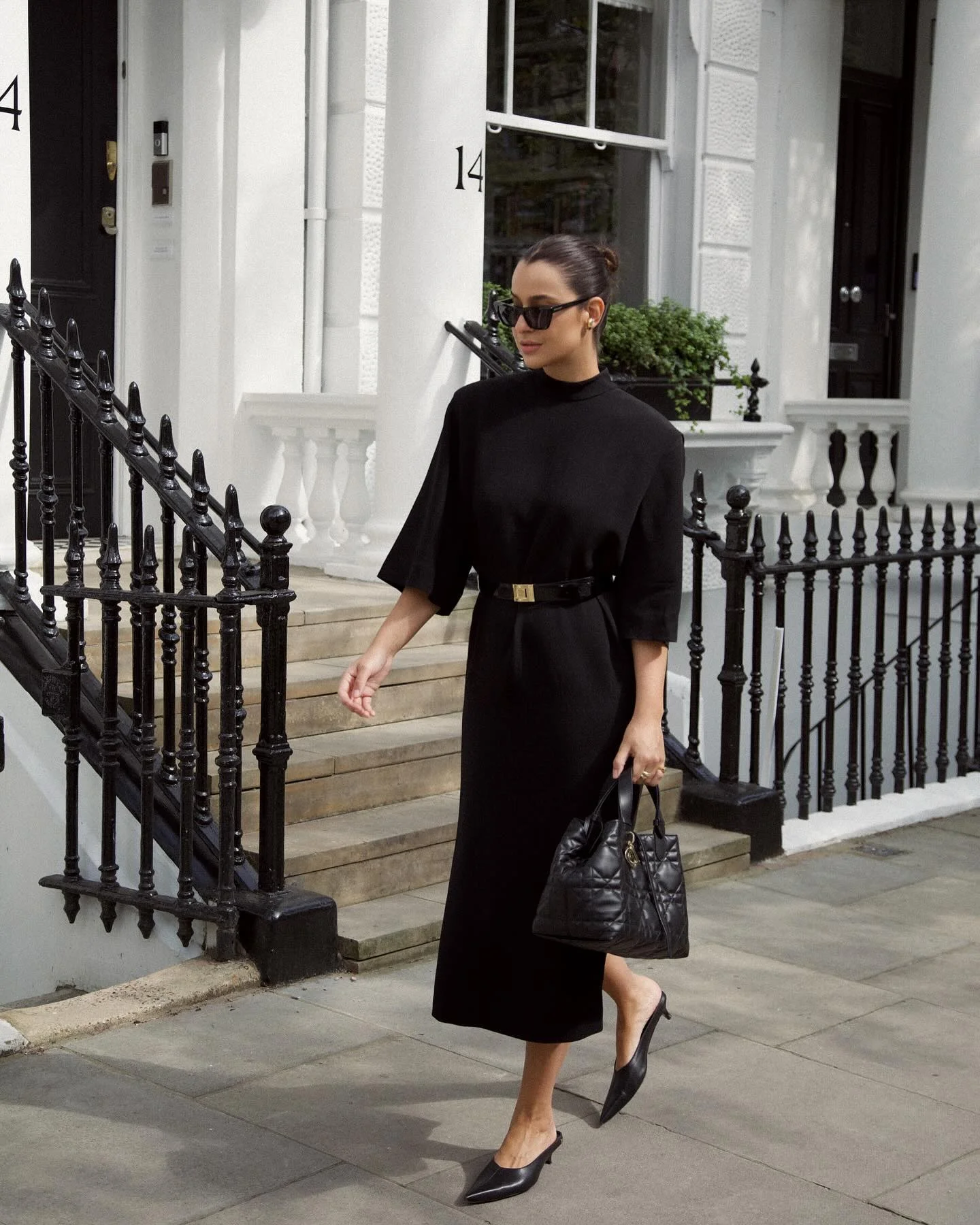 fall office outfits for women 2026 The Elevated Black Dress That Works Everywhere