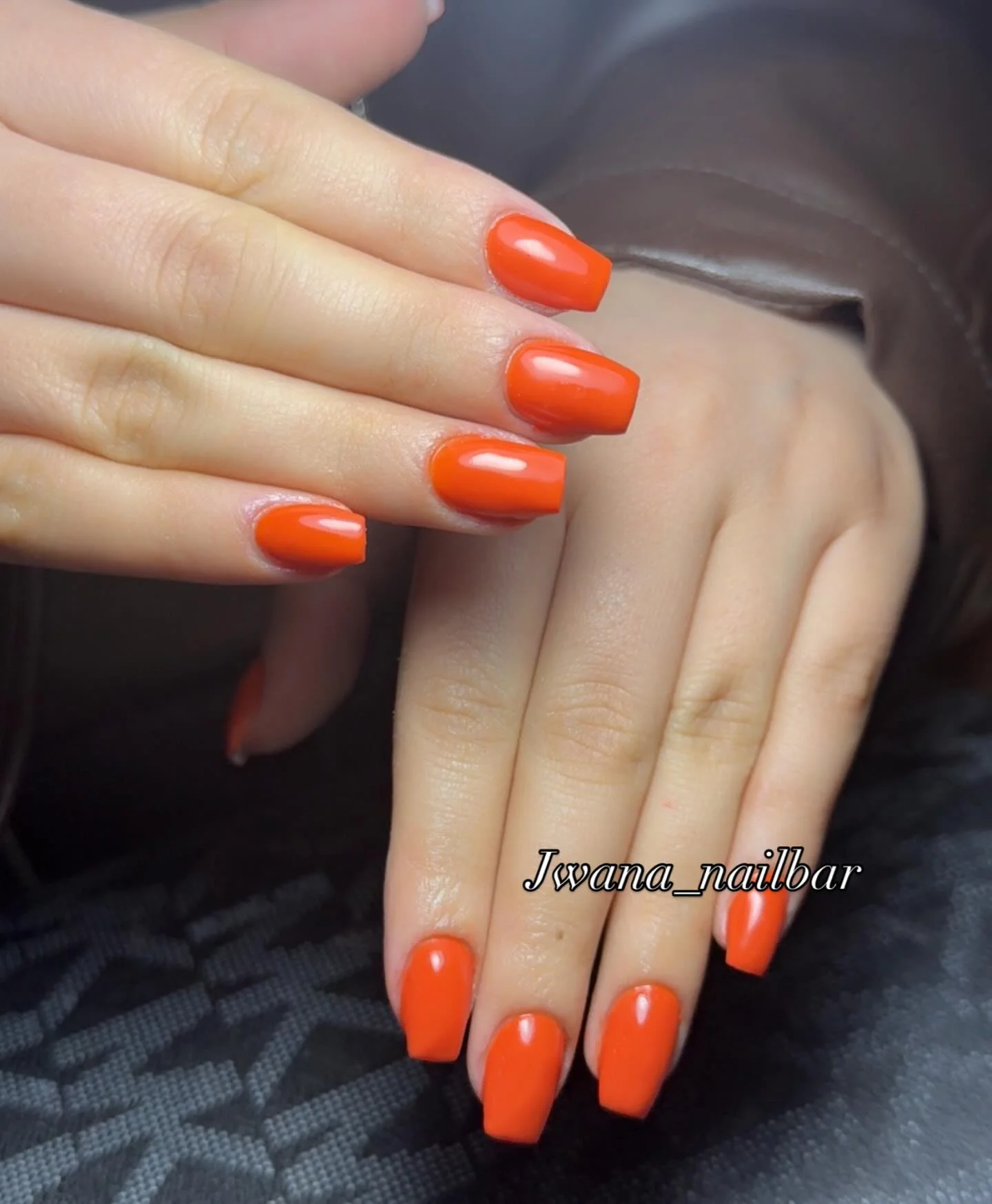 july nail colors ideas 2026 Bright Tangerine For 4th Of July Weekend Style