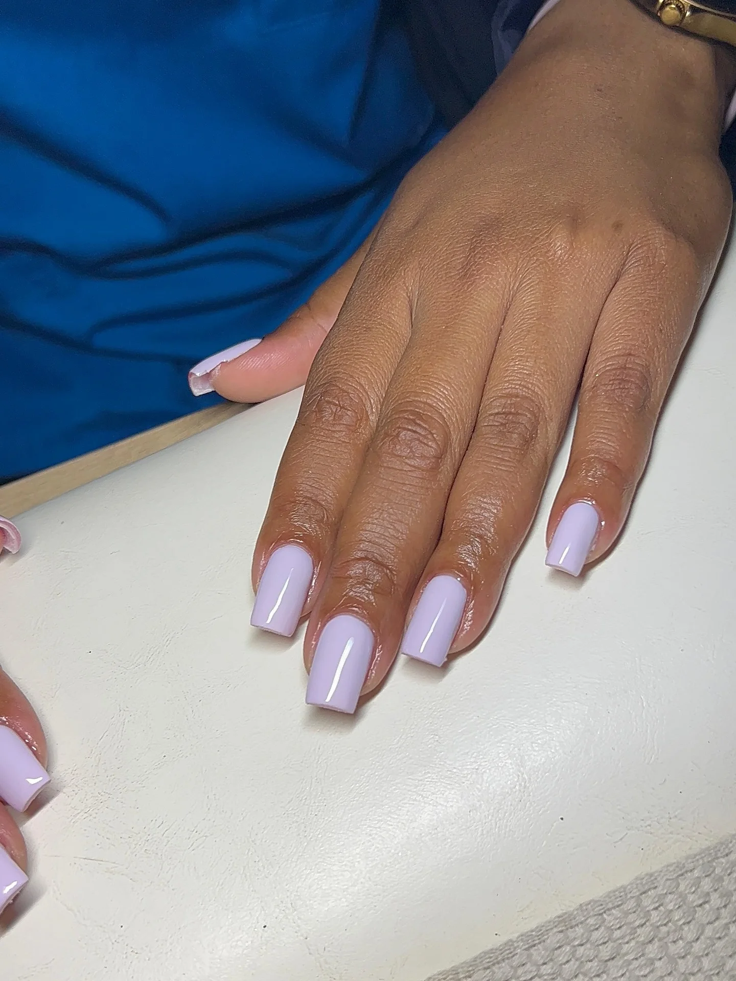 plain summer nails 2026 Pastel Lavender Square Nails With A Clean Finish