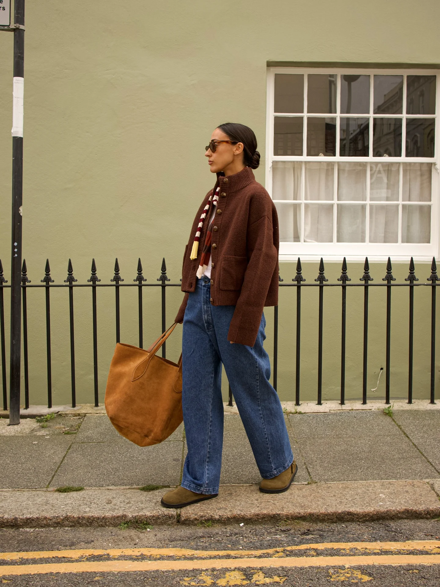 fall outfits ideas 2026 Oversized Cardigan And Relaxed Jeans For Everyday Comfort