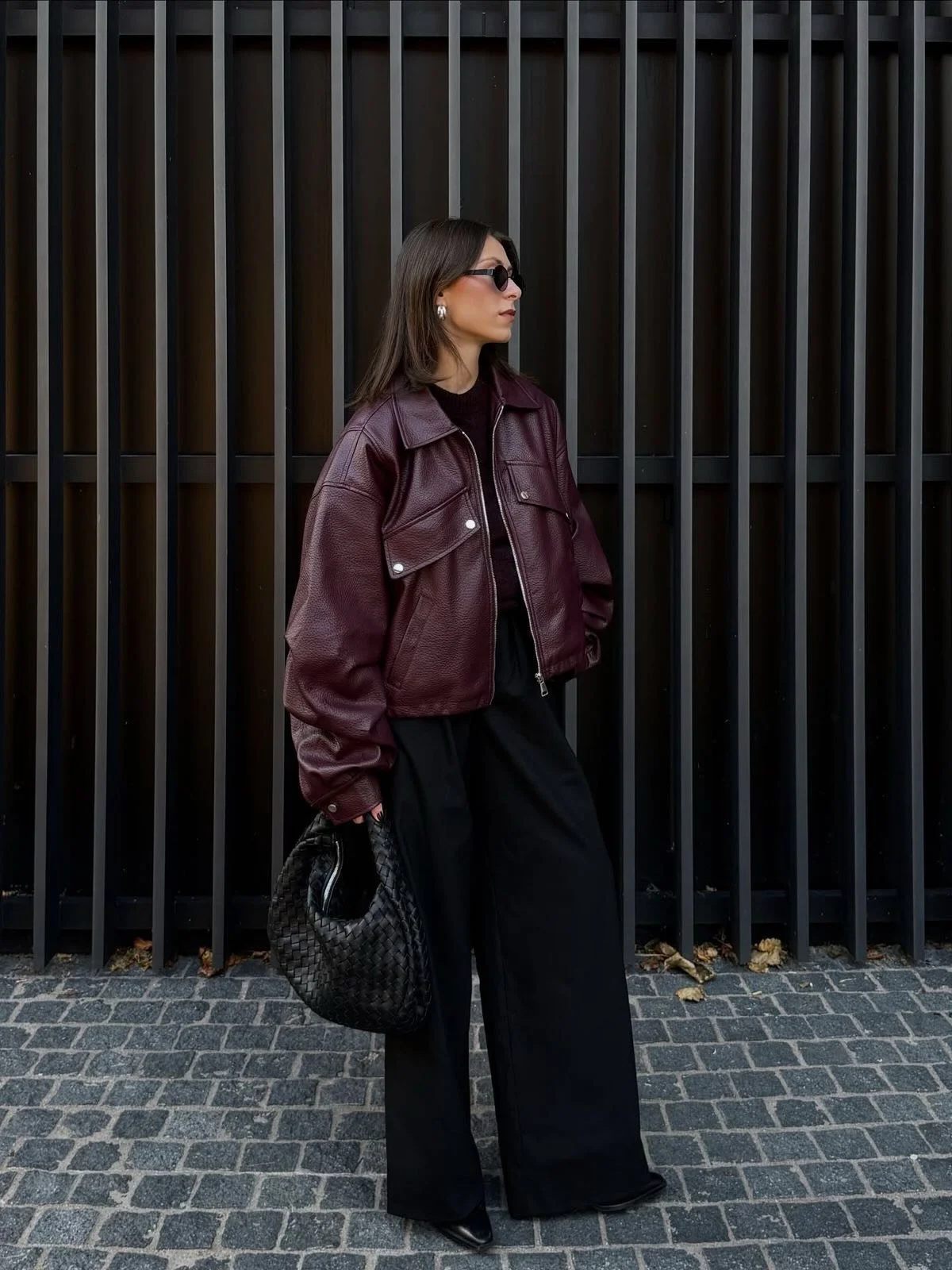 fall fashion trends for women 2026 Rich Espresso Leather And Relaxed Tailoring