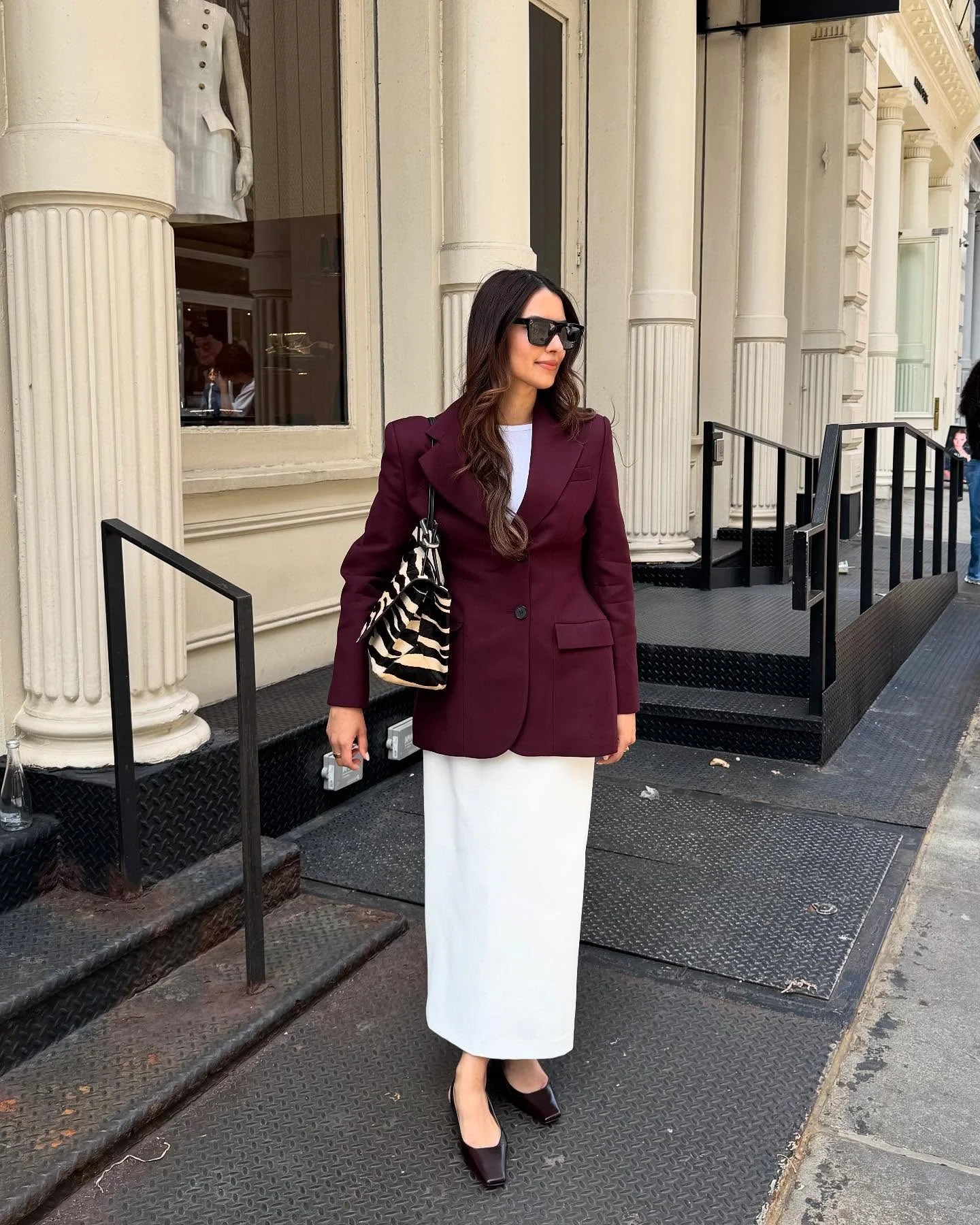 fall streetwear outfits nyc 2026 Burgundy Tailoring And Soft Minimalism