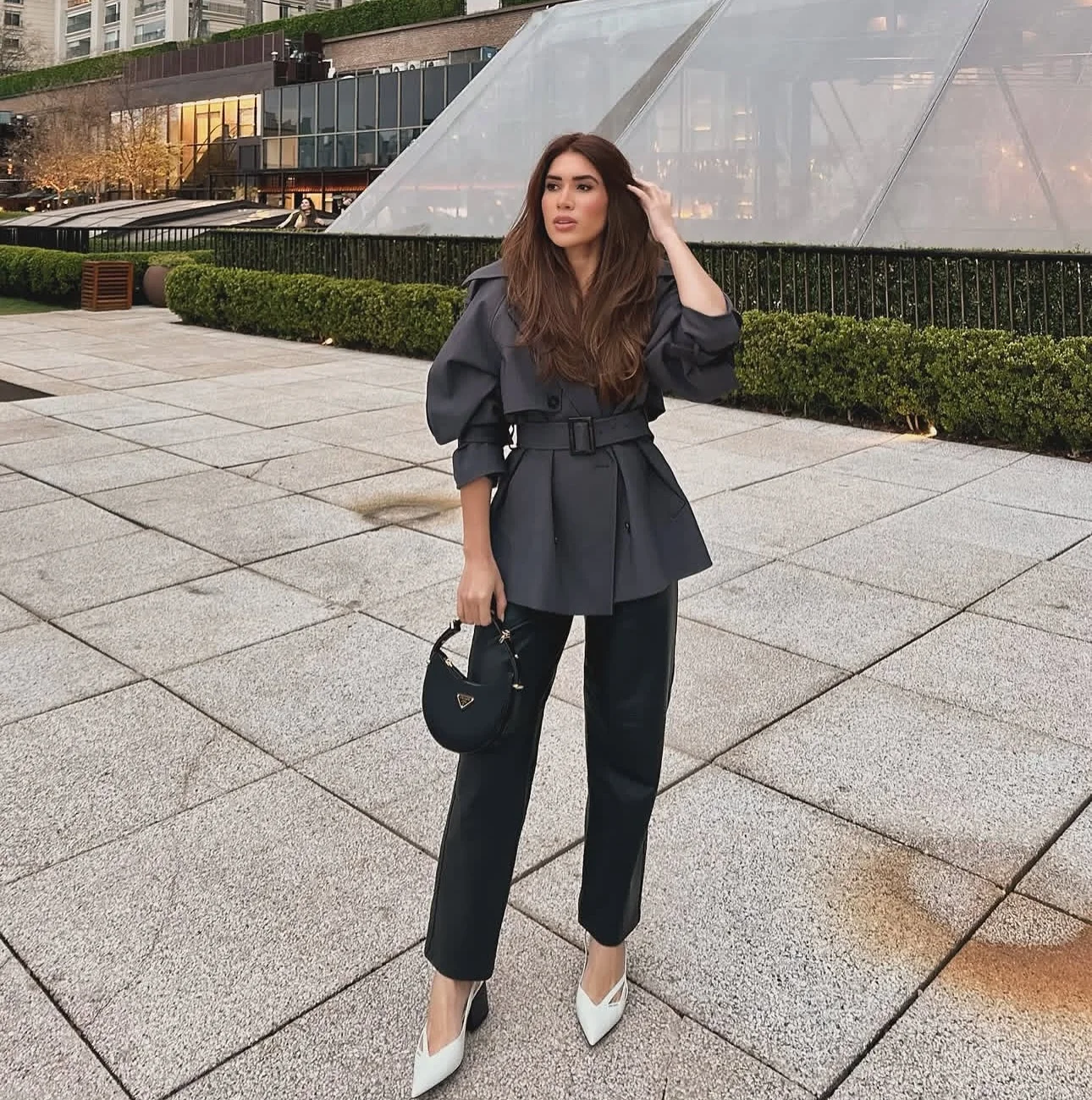 fall office outfits for women 2026 Elevated Business Casual With Statement Outerwear
