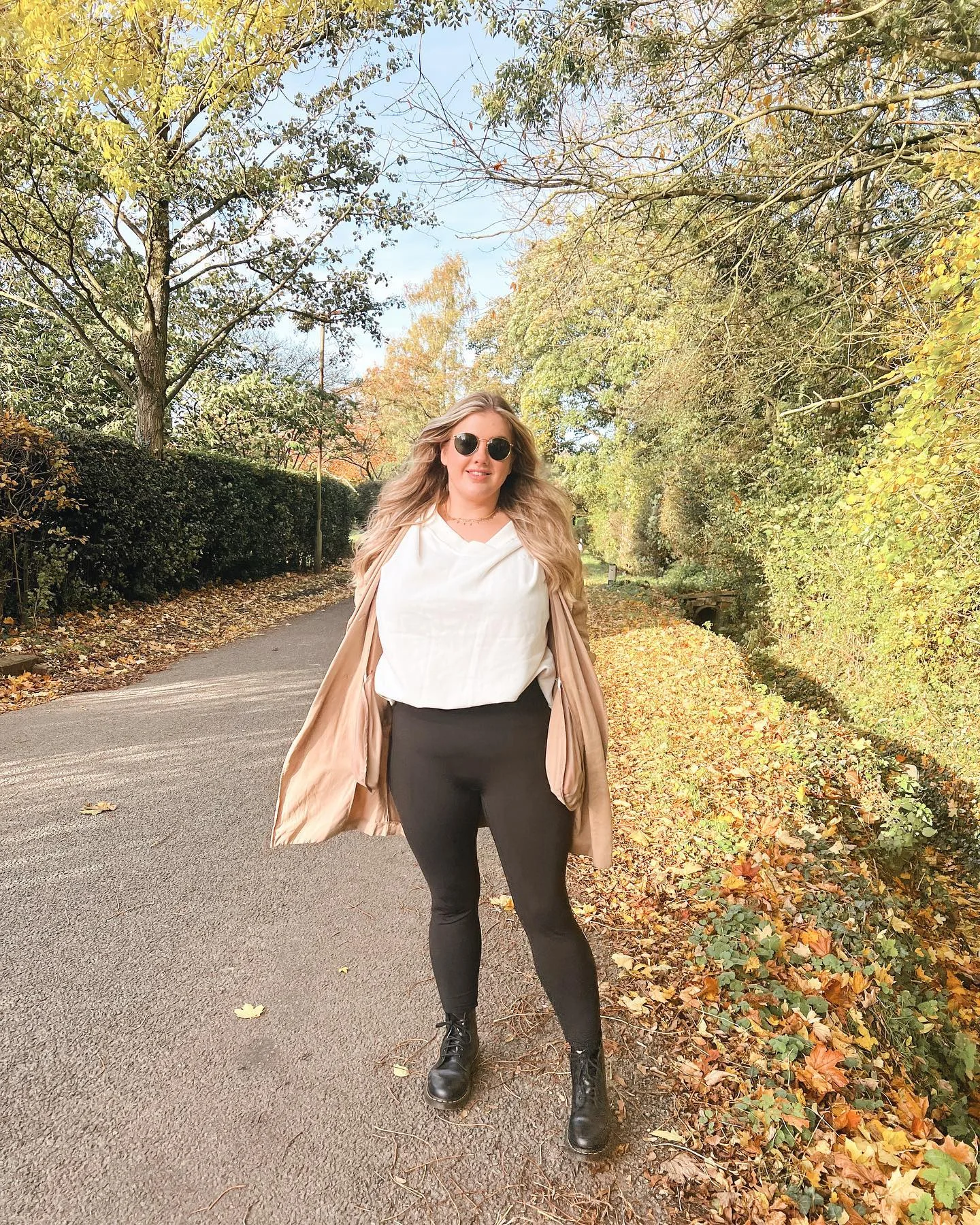 fall outfits for big busted women 2026 Leggings And Longline Layers For Easy Weekend Style