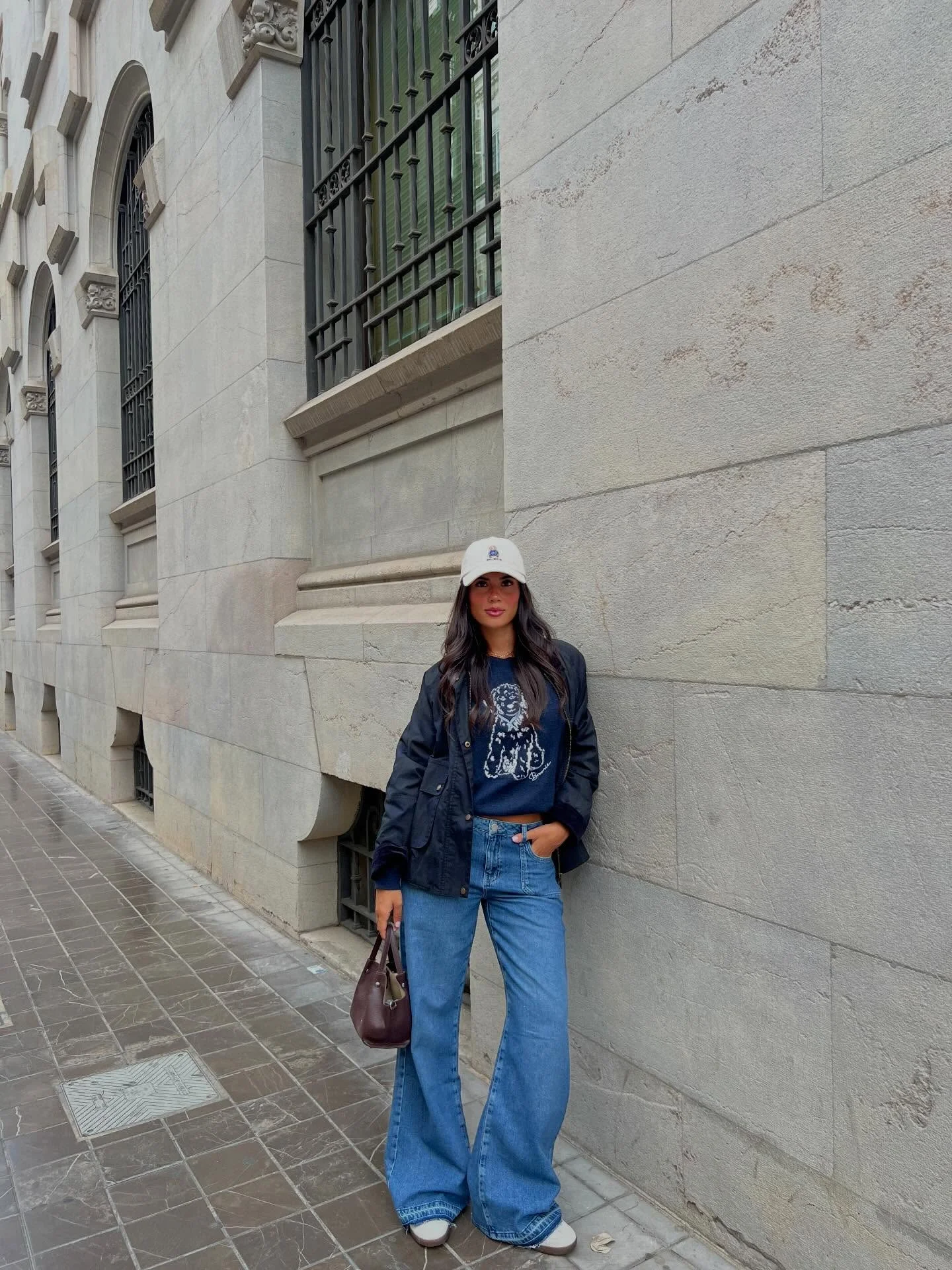 fall outfits with sneakers 2026 Wide-Leg Denim And Sporty Streetwear Energy