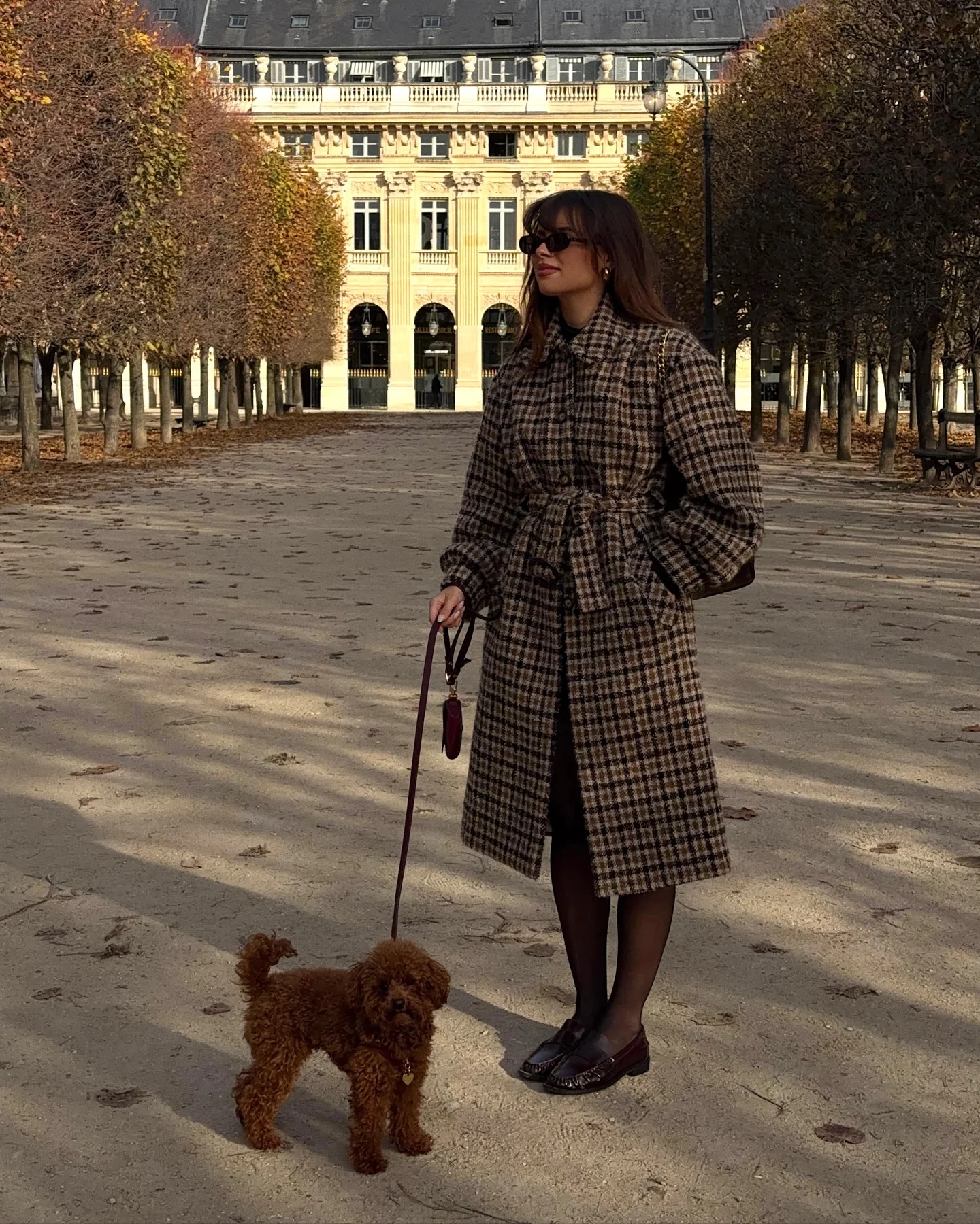 fall outfits with tights 2026 Classic Checked Coat Styling For Elegant Everyday Wear