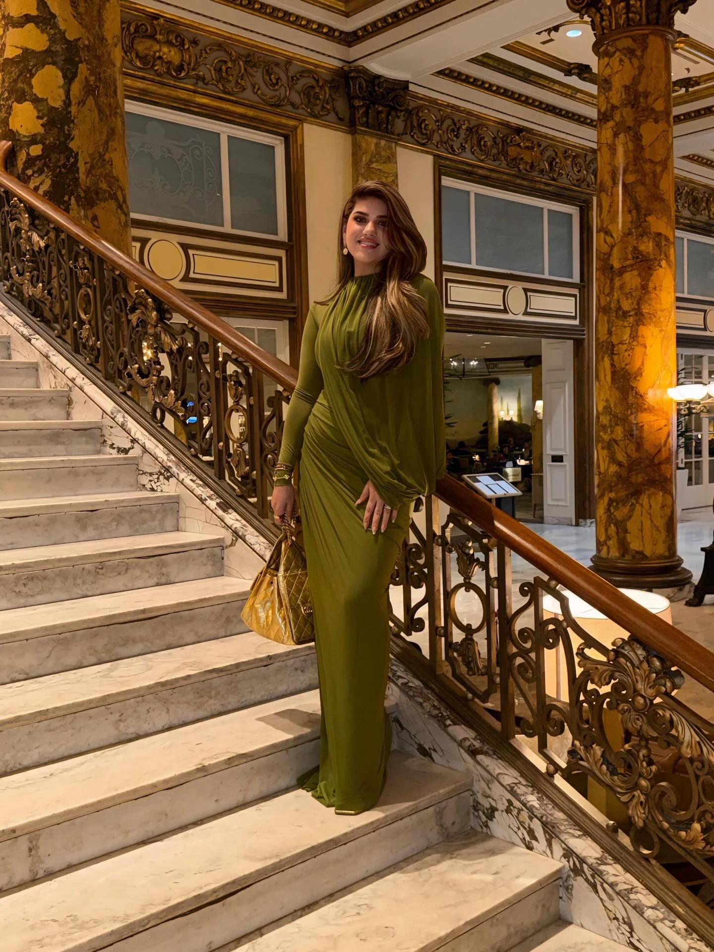 fall wedding guest dress 2026 Olive Green Draping That Feels Modern And Luxurious