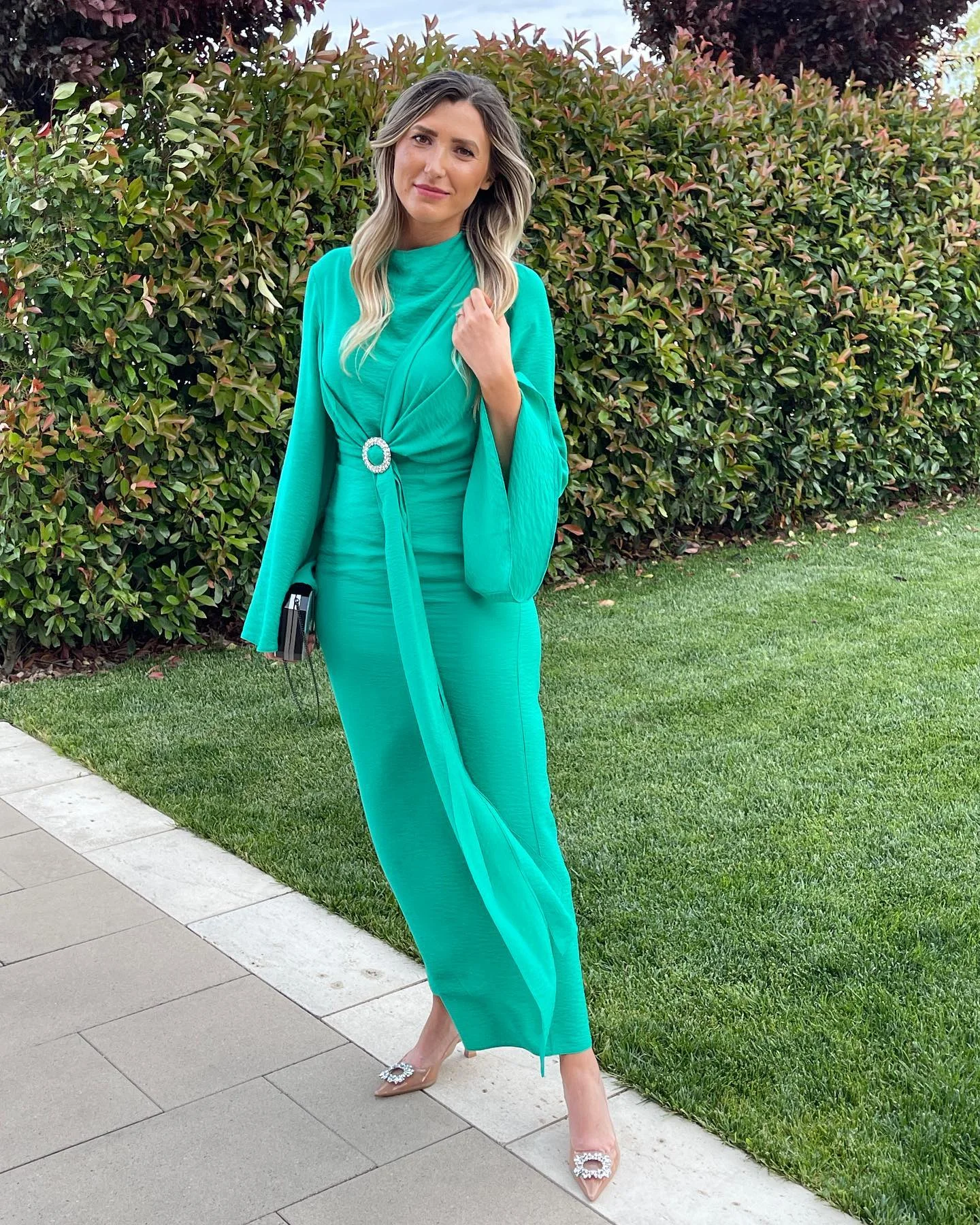 fall wedding guest dress 2026 Bold Emerald Elegance For October Evening Weddings