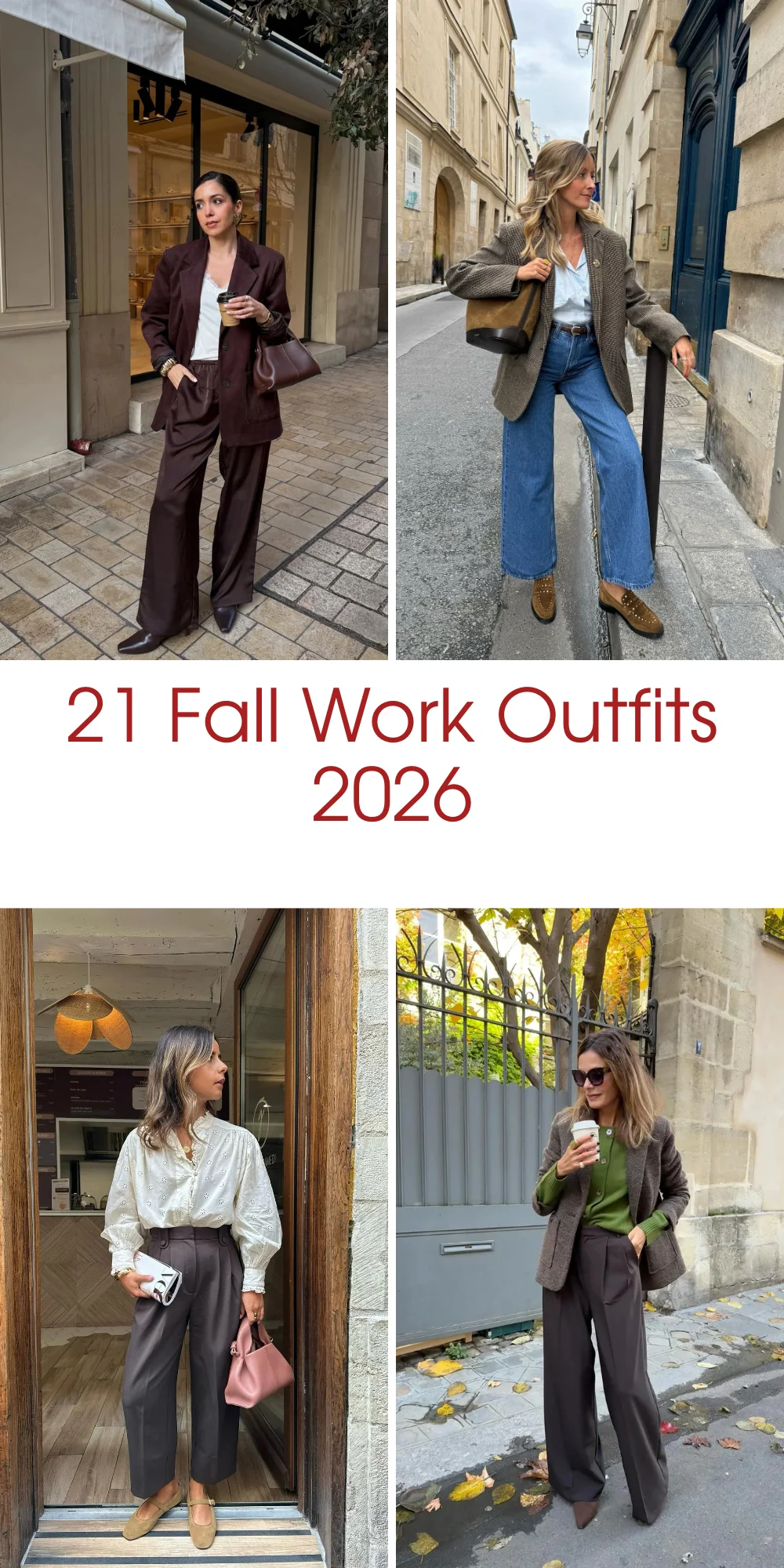 21 Fall Work Outfits 2026: Chic Office Looks Every Woman Will Want To Copy