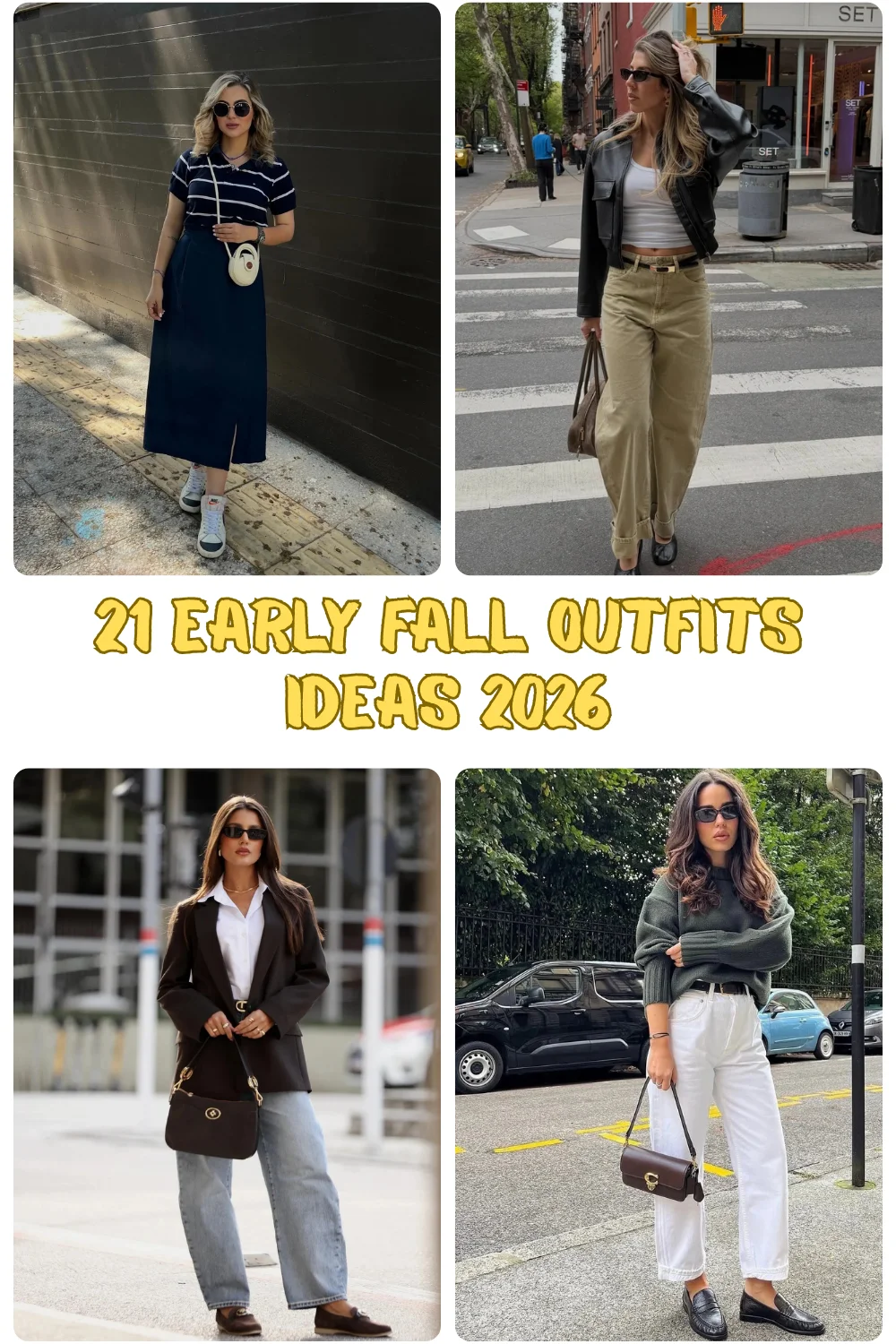21 Early Fall Outfits Ideas 2026: Chic And Effortless Looks For The New Season