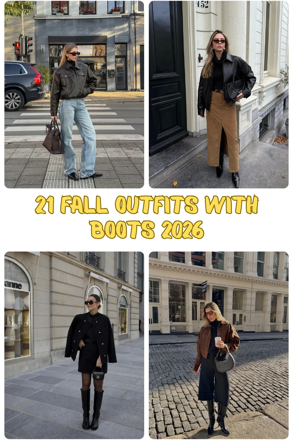 21 Fall Outfits With Boots 2026: Chic And Wearable Looks To Try This Season
