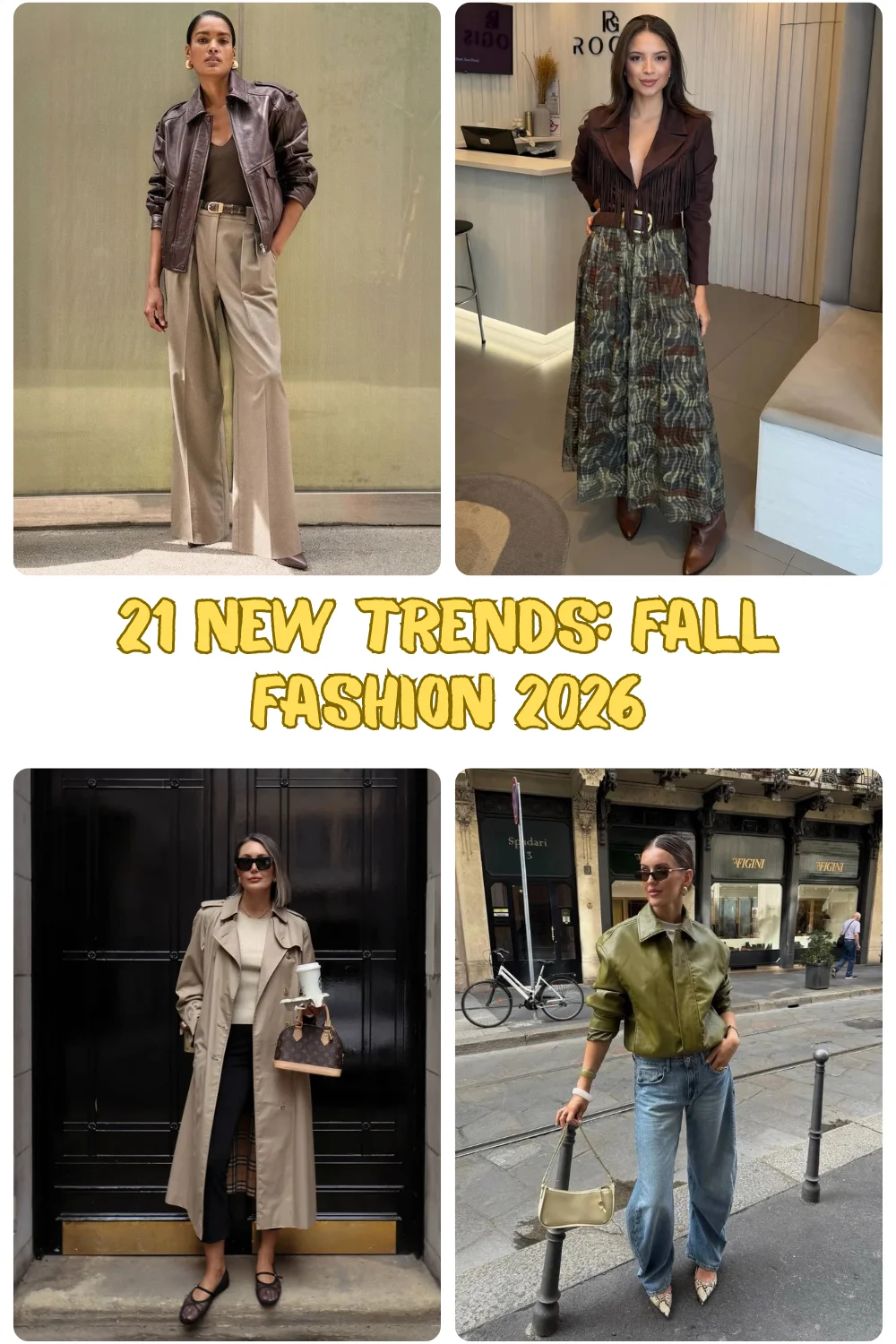 21 Fall Fashion 2026: Chic Outfit Ideas, Street Style Trends And Seasonal Inspiration