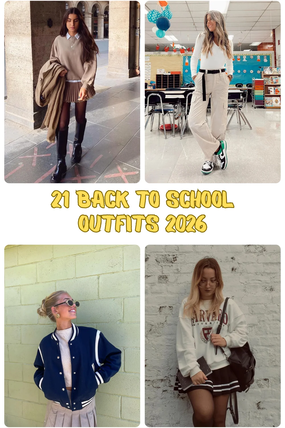 21 Back To School Outfits 2026: Trendy, Cute & Stylish Ideas For Every Student