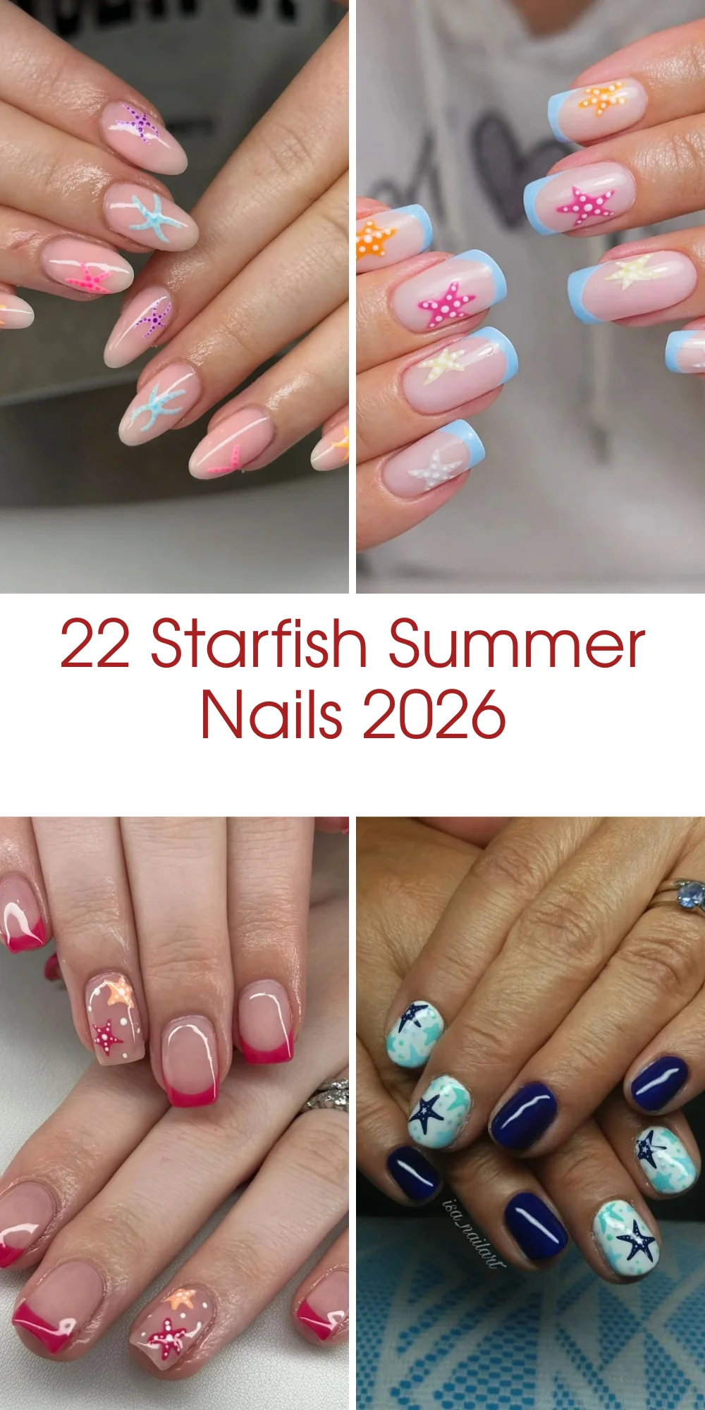 22 Starfish Summer Nails 2026 That Bring Coastal Charm To Every Beachy Look