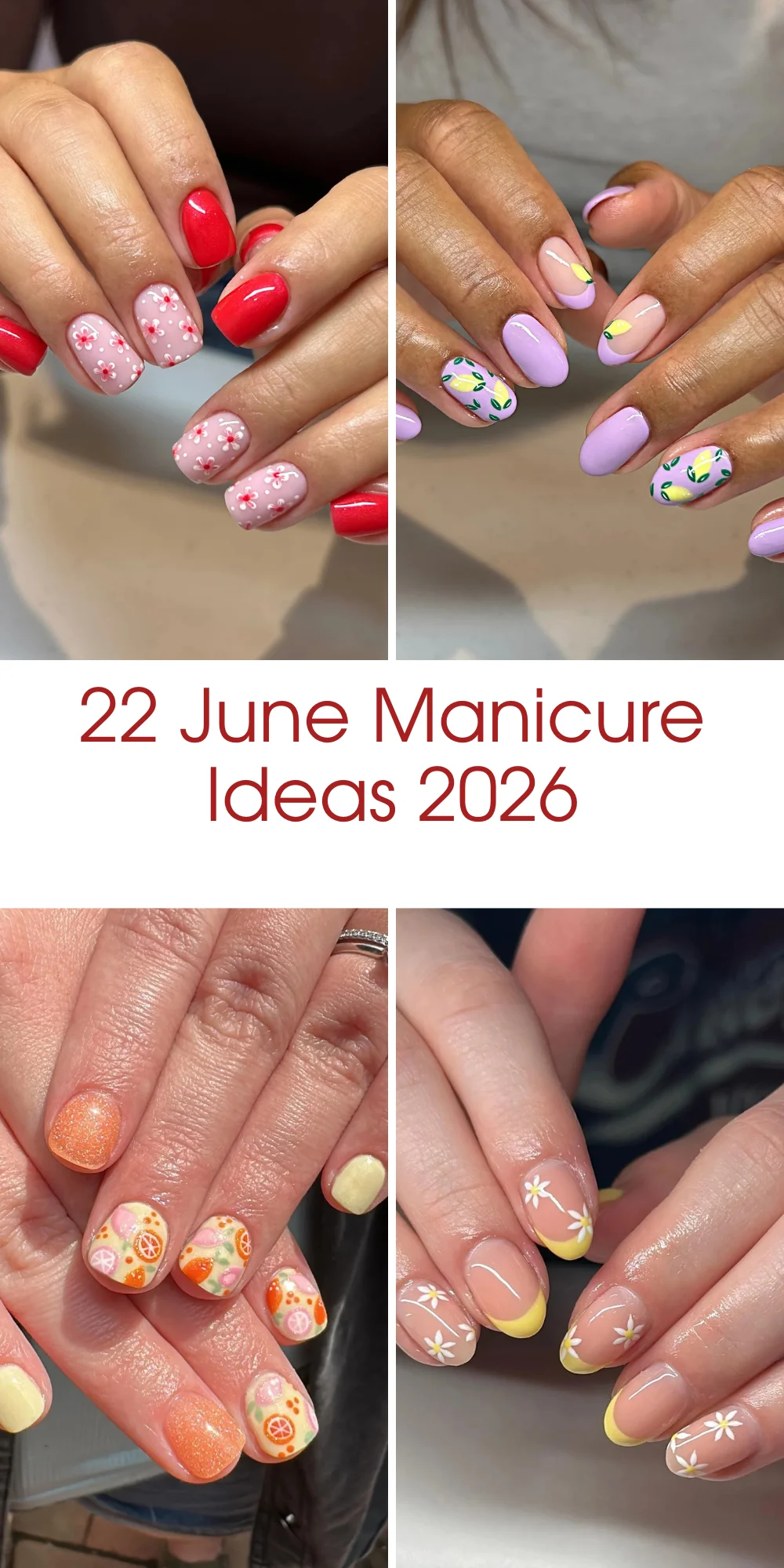 22 June Manicure Ideas 2026 That Make Summer Nails Feel Fresh And Fun