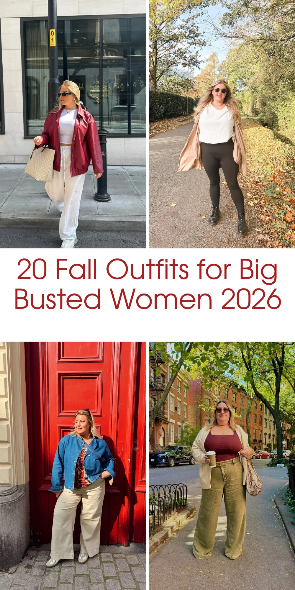 20 Fall Outfits For Big Busted Women 2026 That Feel Stylish, Balanced, And Easy To Wear