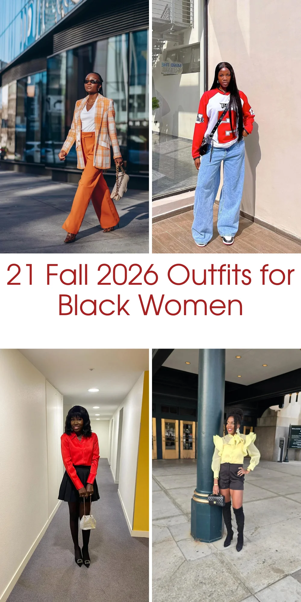 22 Fall 2026 Outfits For Black Women: Chic Looks To Elevate Your Autumn Style