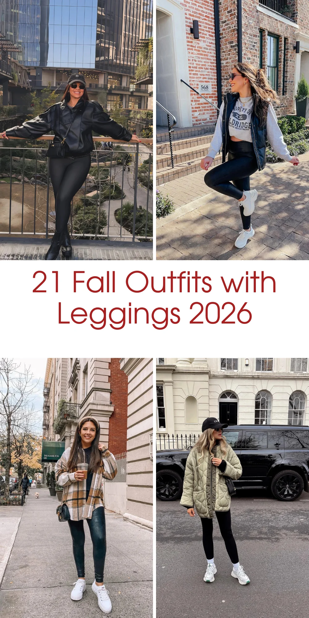 21 Fall Outfits With Leggings 2026: Stylish And Comfy Looks To Copy This Season